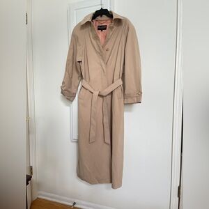St. John Trench Coat Size 6